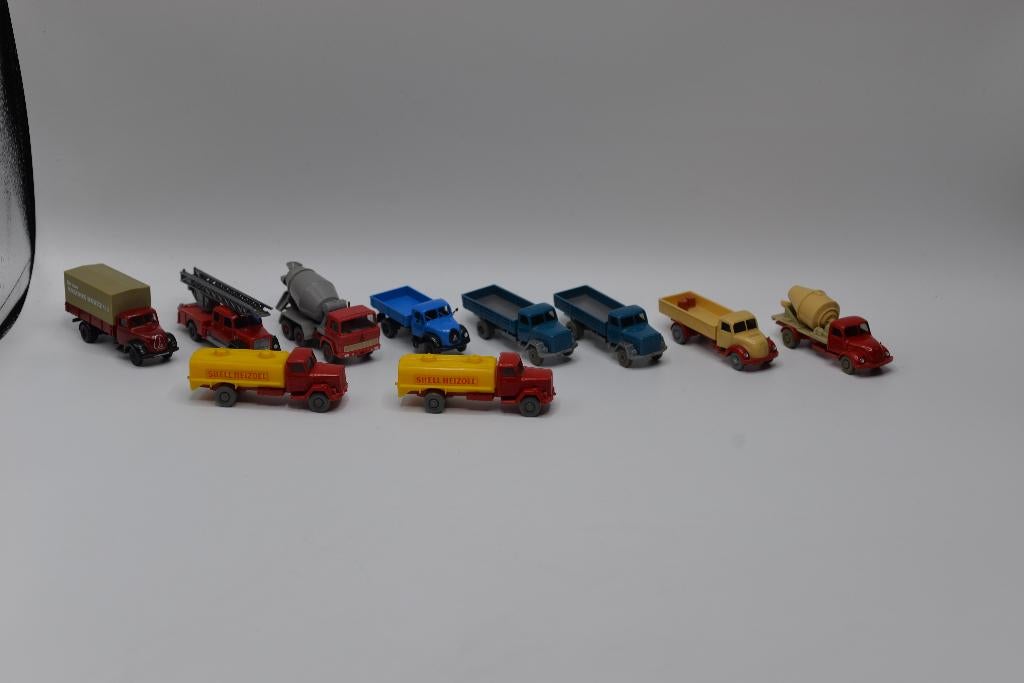 Diverse Wiking & Brekina Magirus vrachtwagens, Gebruikt, Wiking, -, -
