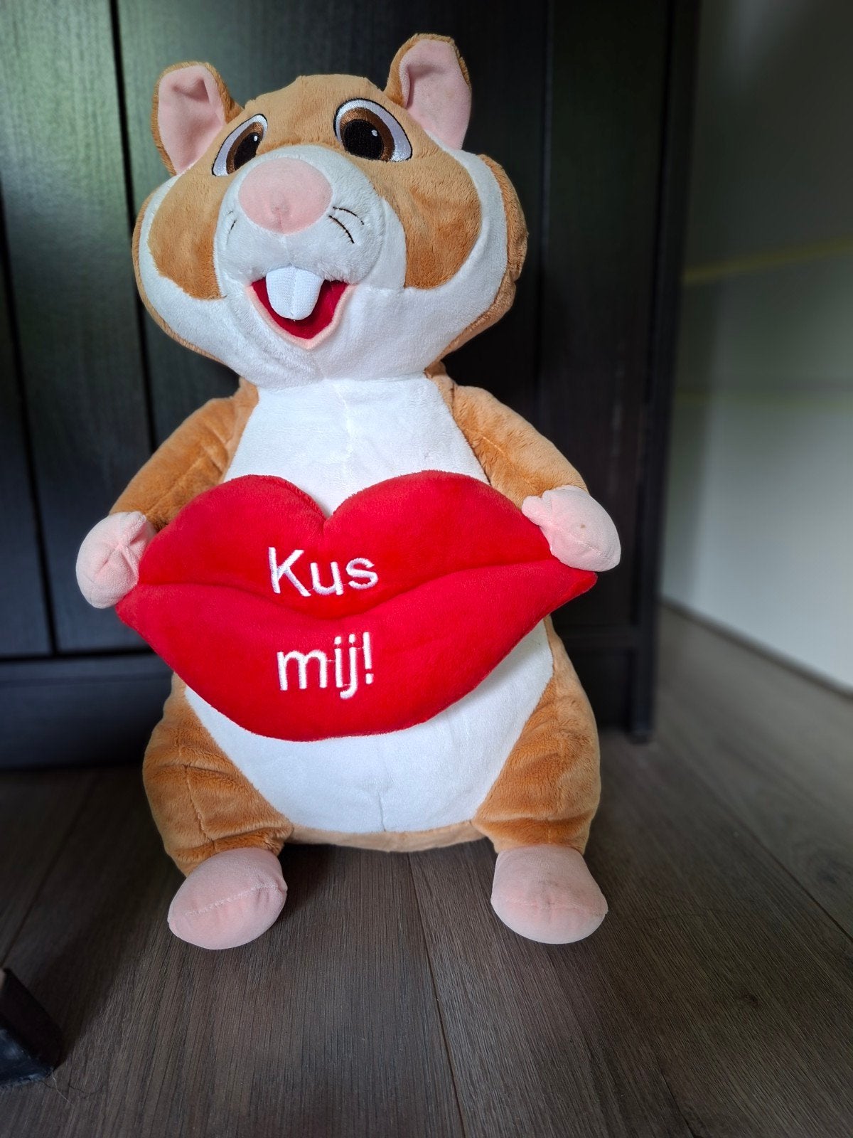 AH hamsters knuffel kus mij, Albert Heijn, Overige typen, Ophalen of Verzenden, Zo goed als nieuw