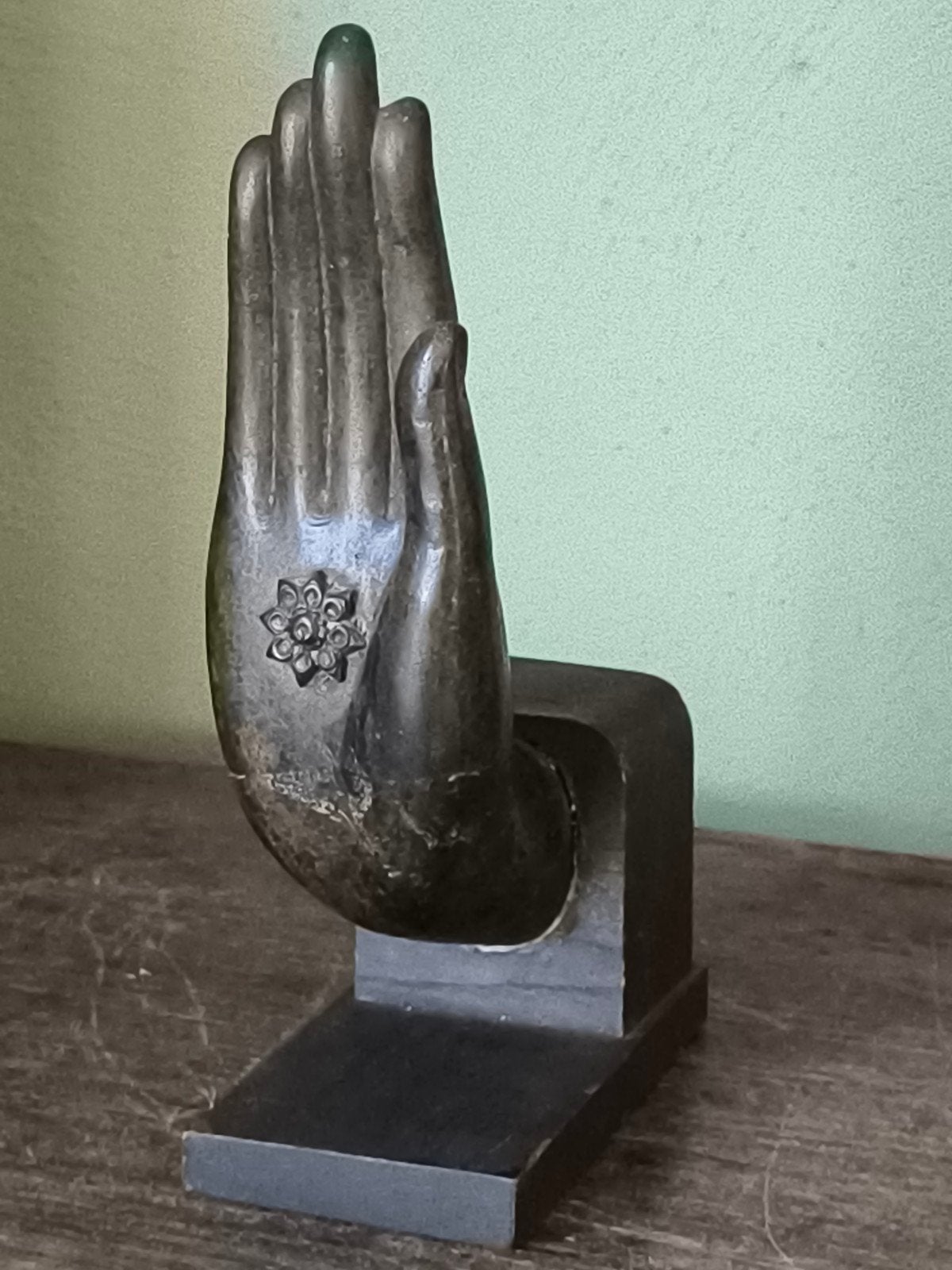 brons hand Boeddha Thailand, Ophalen of Verzenden
