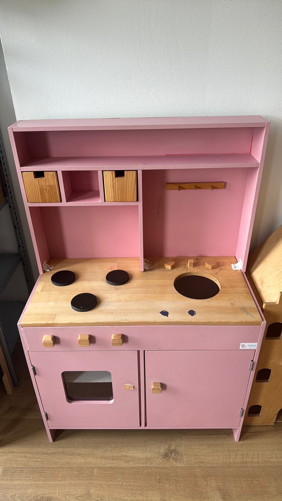 Gratis keukentje, Kinderen en Baby's, Speelgoed | Speelkeukens, Ophalen, Gebruikt, Hout, Speelkeuken