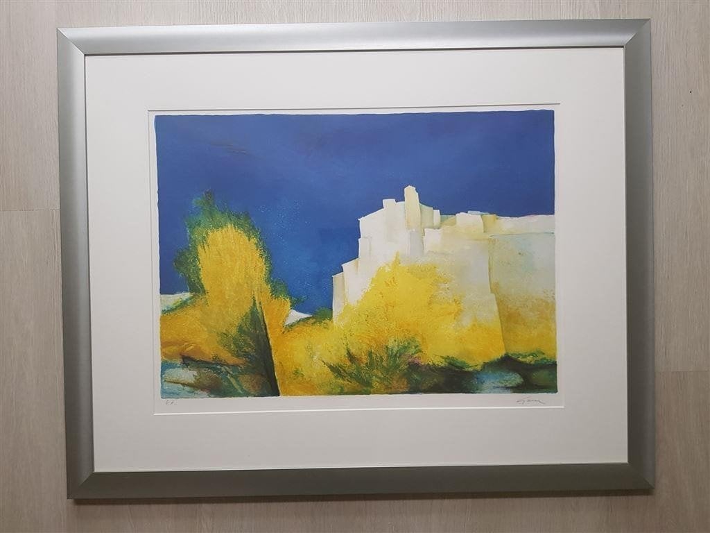 Claude Gaveau, originele litho, gesigneerd., Antiek en Kunst, Ophalen