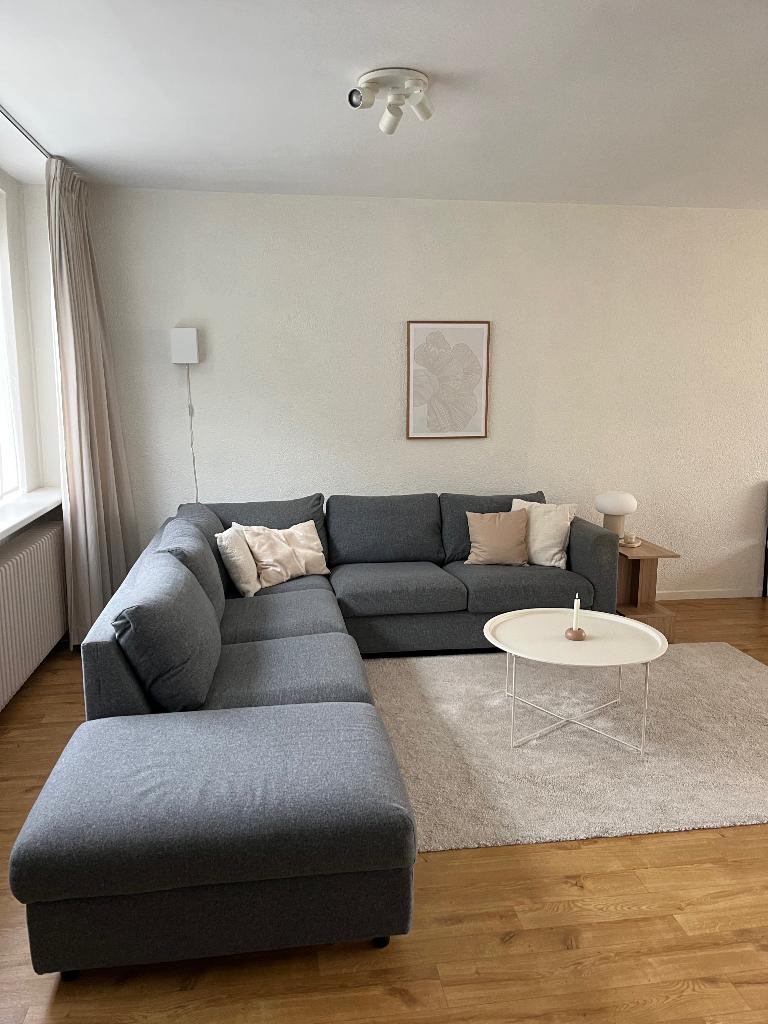 IKEA Vimle hoekbank, Huis en Inrichting, Ophalen, Gebruikt, Overige materialen, Modern, landelijk
