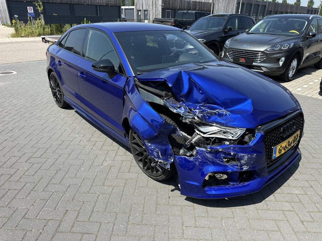 Audi A3 Limousine 1.4 TFSI S-Line Bang & Olufsen VOORSCHADE, Auto's, Audi, Stoelverwarming, Gebruikt, 4 cilinders, Blauw