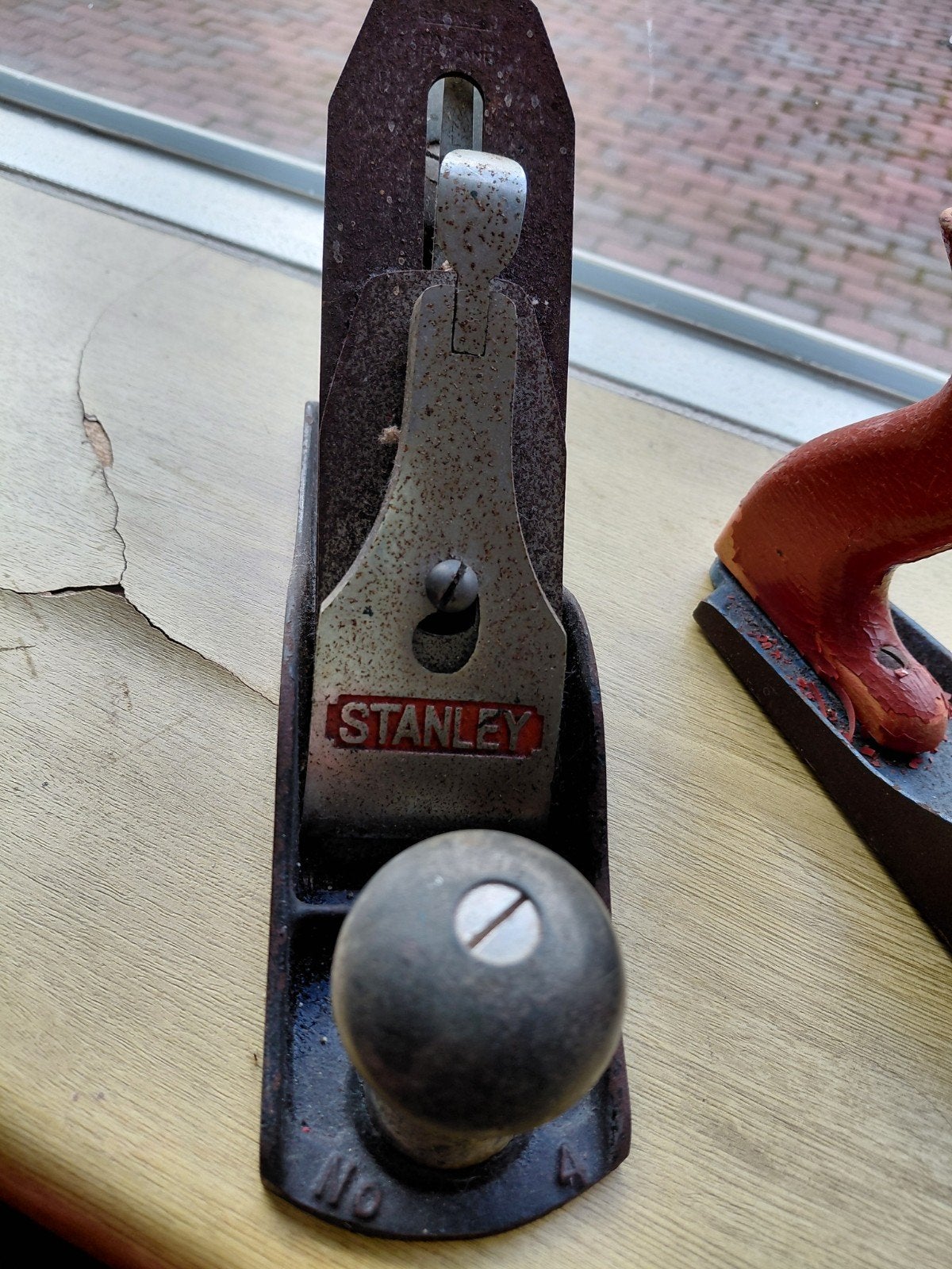 oude houtschaven, 1 van stanley, Antiek en Kunst, Ophalen