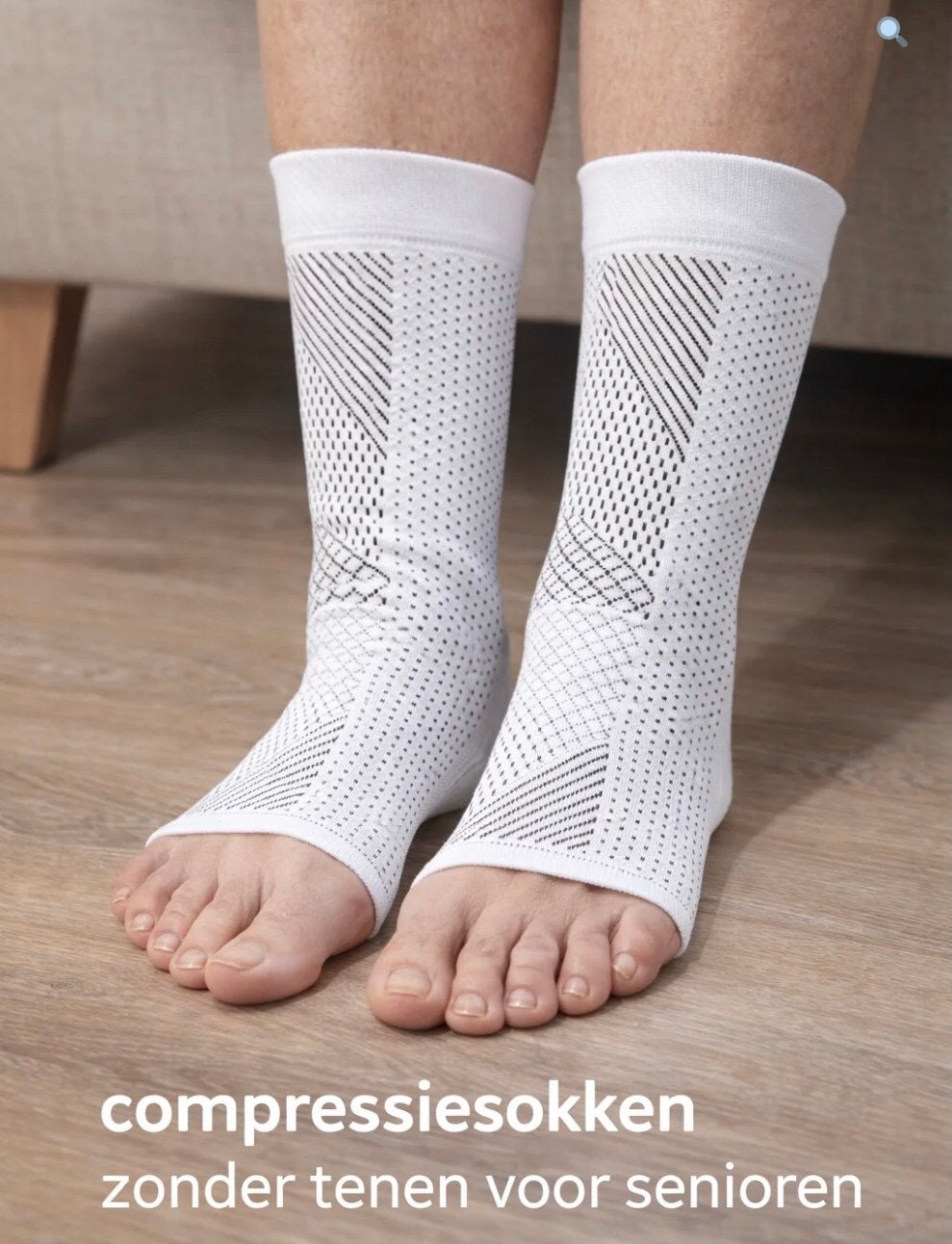 8 PAAR NEUROPATHIE SOKKEN / COMPRESSIESOKKEN ZONDER TENEN, Kleding | Dames, Sokken en Kousen, Ophalen of Verzenden, Zo goed als nieuw