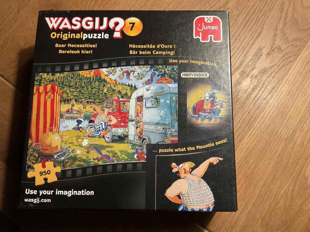 Puzzel Was Gij, Ophalen of Verzenden, 500 t/m 1500 stukjes, Zo goed als nieuw, Legpuzzel