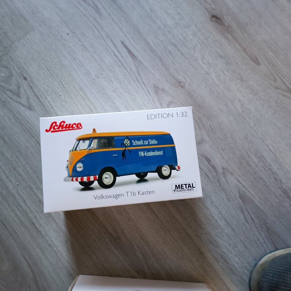 schuco 1:32 volkswagen vw bus t1b kundendienst, Ophalen of Verzenden, Nieuw, Auto, Schuco