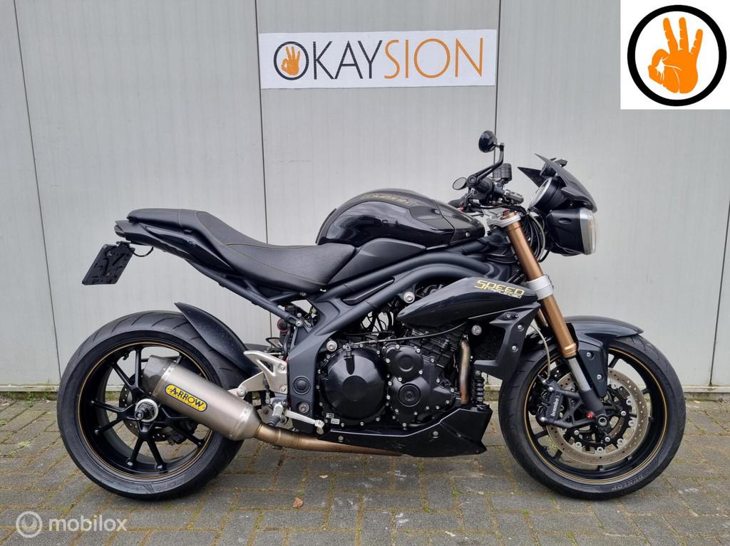 Dikke Triumph Speed Triple ABS (bj 2014) Vol opties!, Motoren, Bedrijf, 1050 cc, Meer dan 35 kW, Toermotor