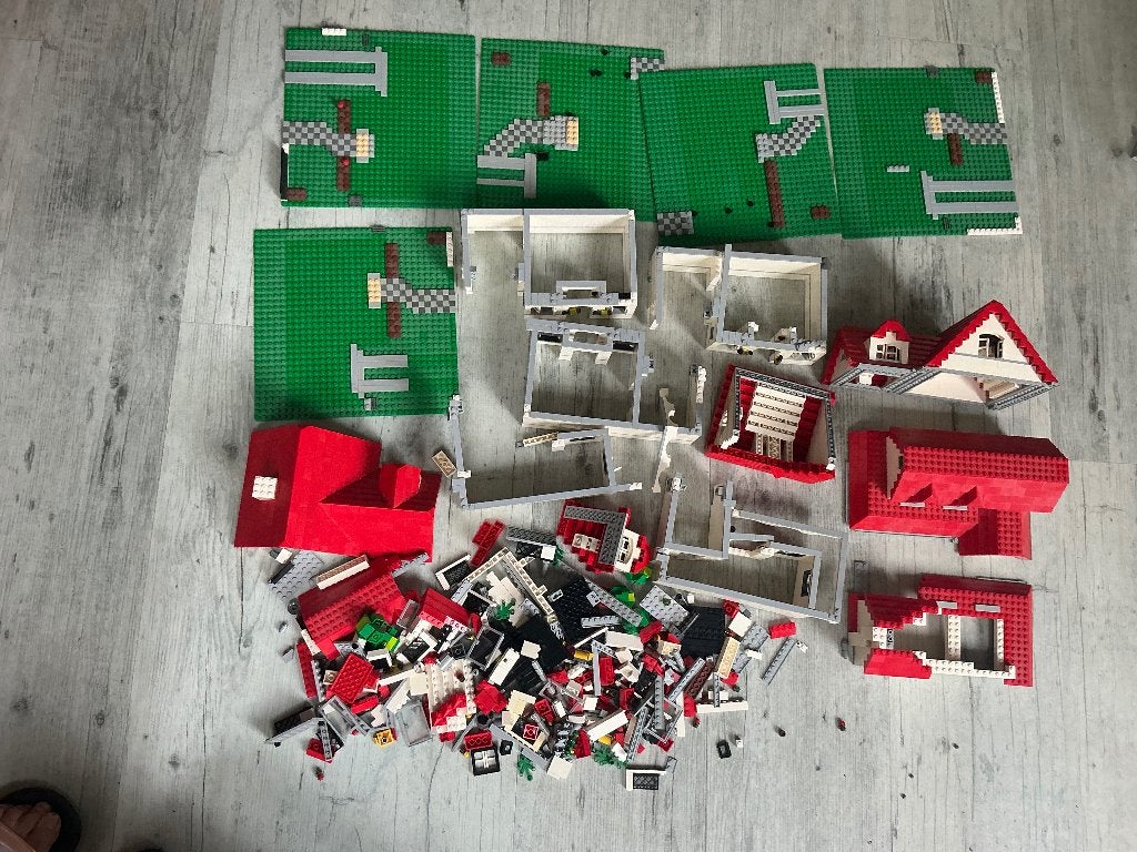 5x complete set LEGO Creator Huis (4956) - in één koop, Gebruikt, Lego, Ophalen of Verzenden, Creator