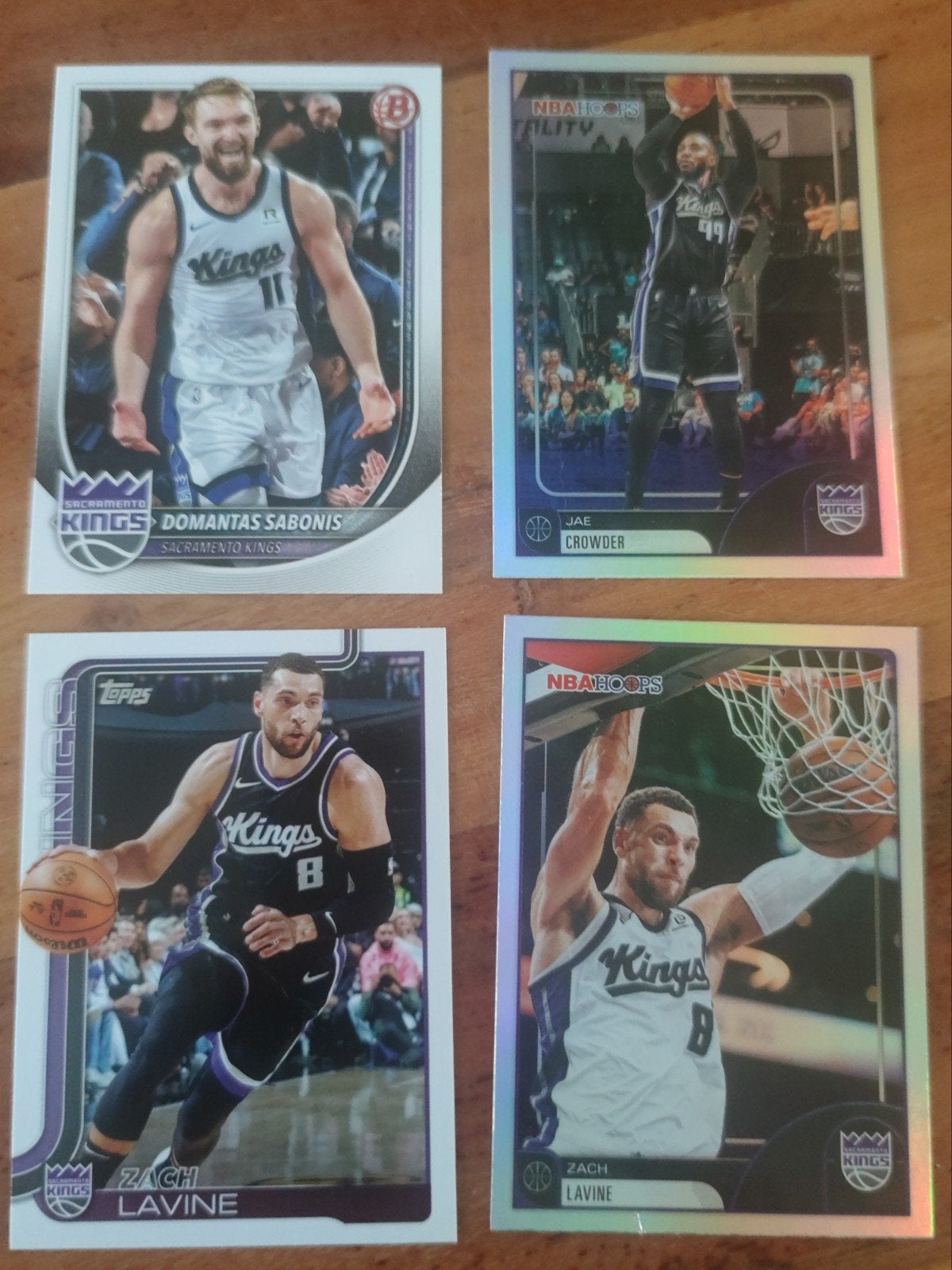 Sacramento Kings NBA Kaarten - Sabonis, LaVine, Crowder, Ophalen of Verzenden, Zo goed als nieuw, Overige sporten, Spelerskaart