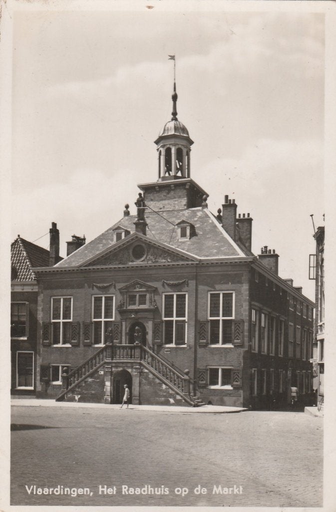 vlaardingen- raadhuis, Verzamelen, Ophalen of Verzenden, Voor 1920, Zuid-Holland