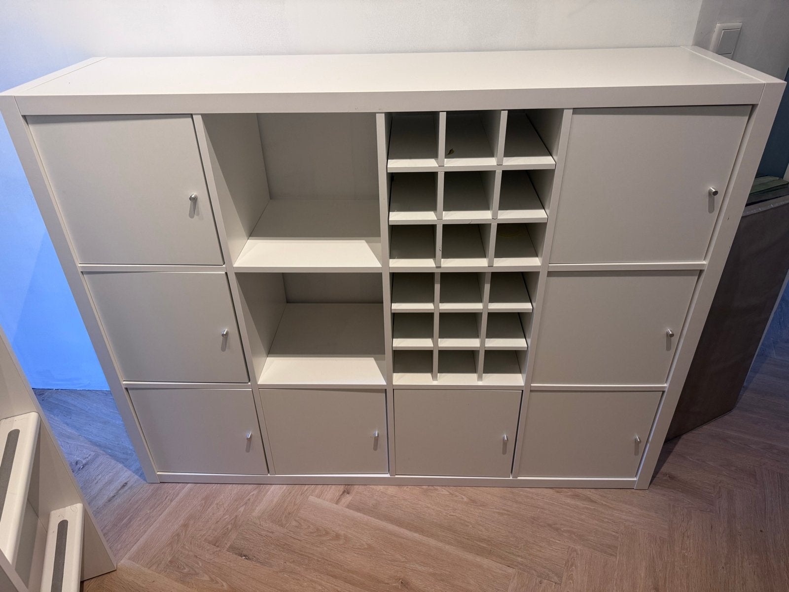 IKEA Kallax kast met inrichting - Zo goed als nieuw, Ophalen, Zo goed als nieuw