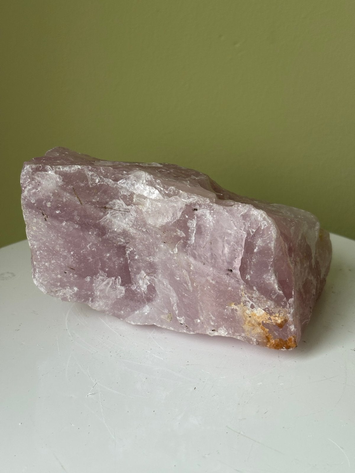 Grote ruwe Rozenkwarts Mineraal Edelsteen - 782 gram, Ophalen of Verzenden, Mineraal