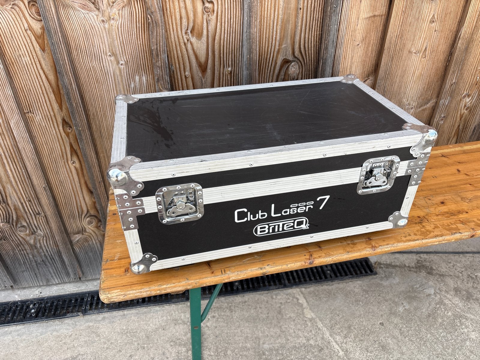 Briteq Club Laser 7 met flightcase, Ophalen, Gebruikt, Laser