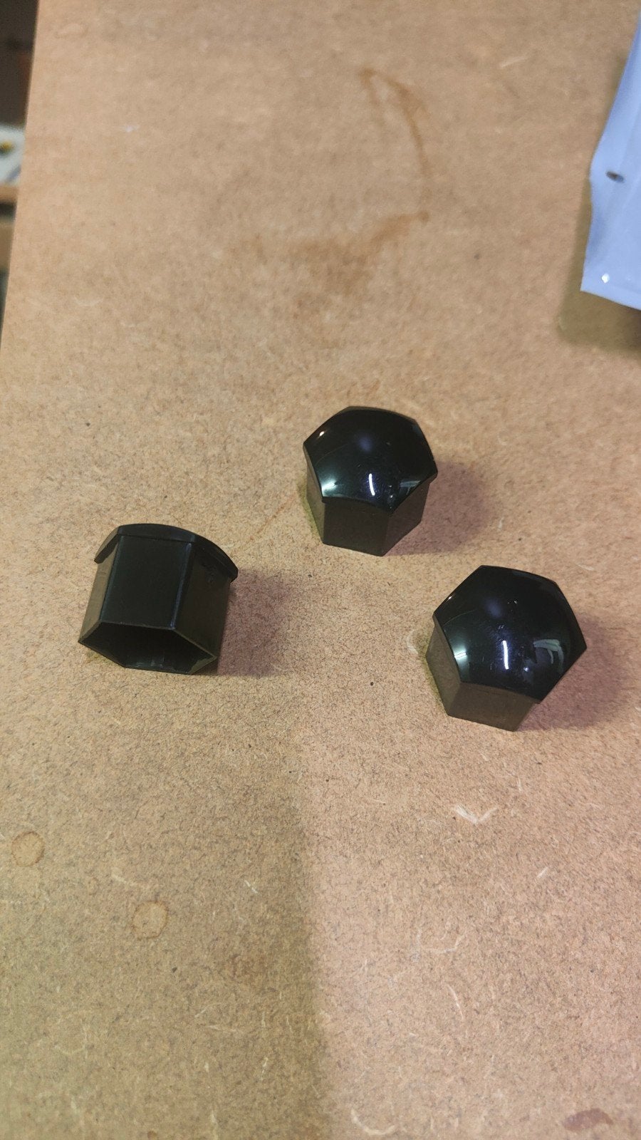Zwarte Wielmoerdoppen Set 21mm, Ophalen of Verzenden, Nieuw
