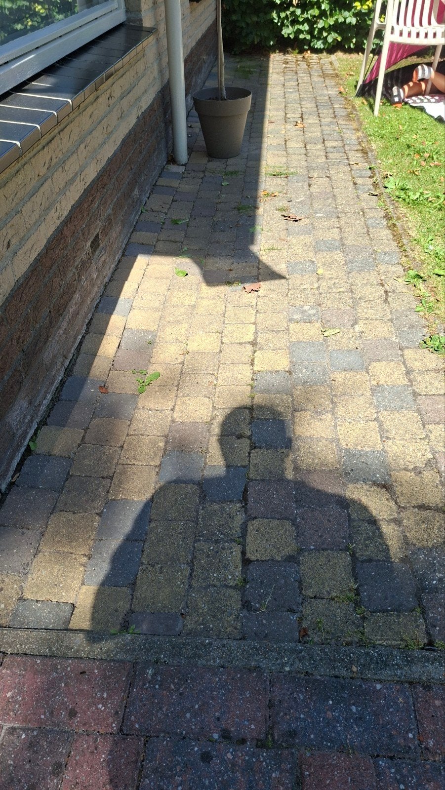 Gebruikte 10x10 steentjes, Tuin en Terras, Ophalen, Gebruikt, Overige typen, 5 tot 10 m²