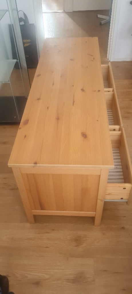tv meubel ikea hemnes, Ophalen, Gebruikt, Rustiek, Minder dan 100 cm