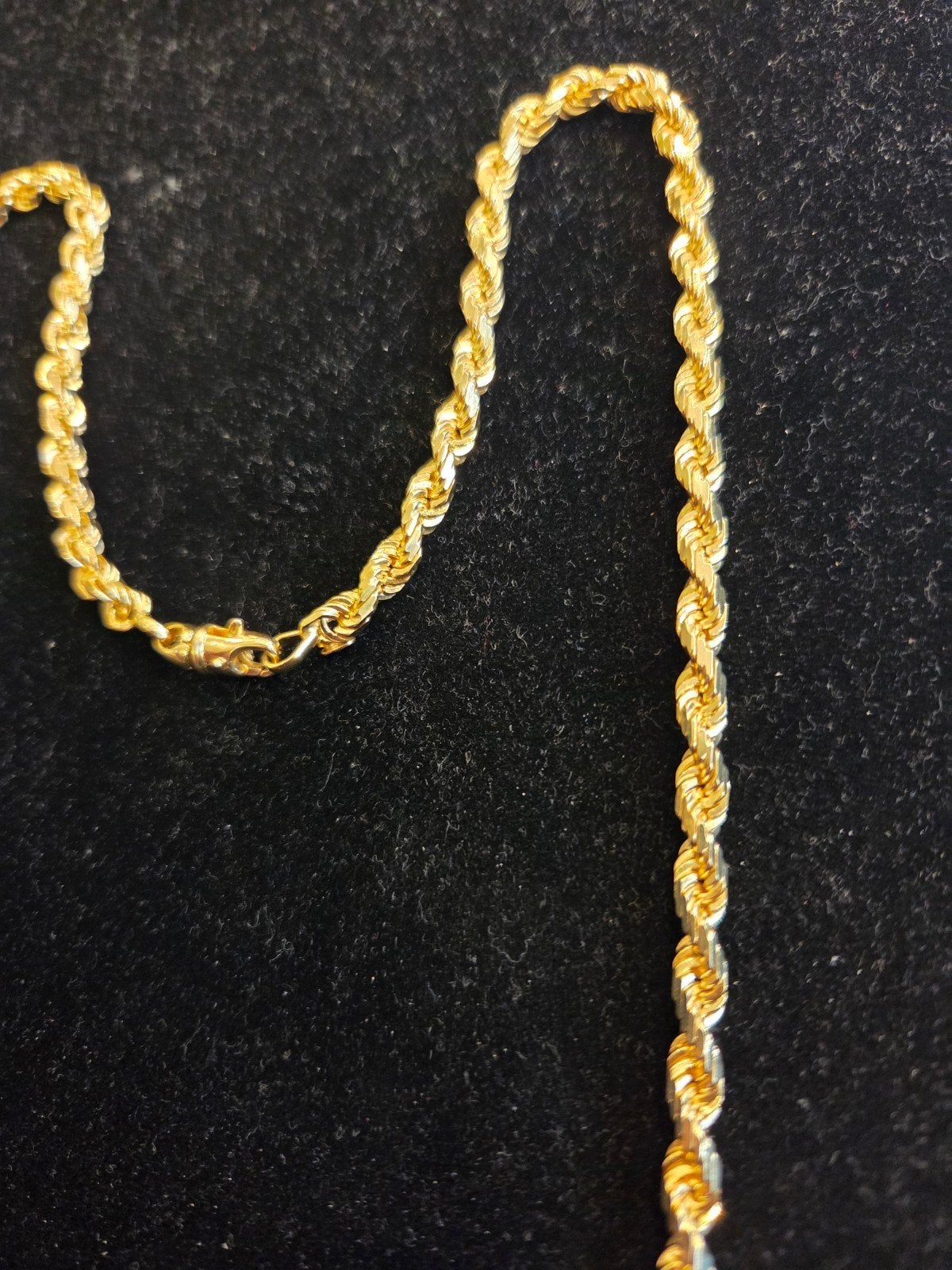 14 k gouden massieve rope ketting 56,2 gram 65 cm, Sieraden, Tassen en Uiterlijk, Kettingen, Ophalen of Verzenden, Nieuw, Goud