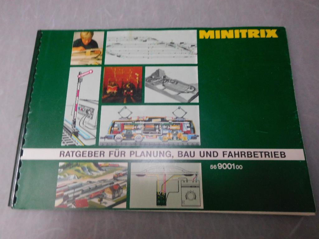 baanontwerpboek van Minitrix, Hobby en Vrije tijd, Modeltreinen | N-Spoor, Gelijkstroom of Wisselstroom, Trix, Zo goed als nieuw