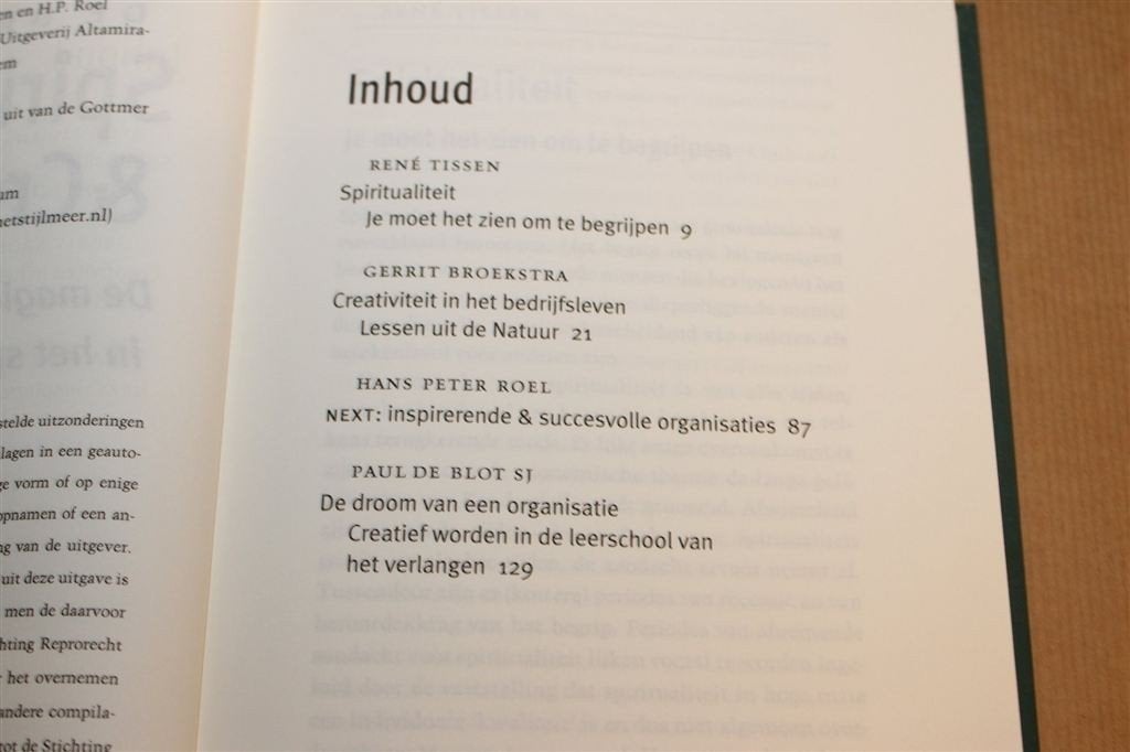 Spiritualiteit & Creativiteit — Business Spiritualiteit 2, Ophalen of Verzenden, Zo goed als nieuw, Overige onderwerpen, Achtergrond en Informatie