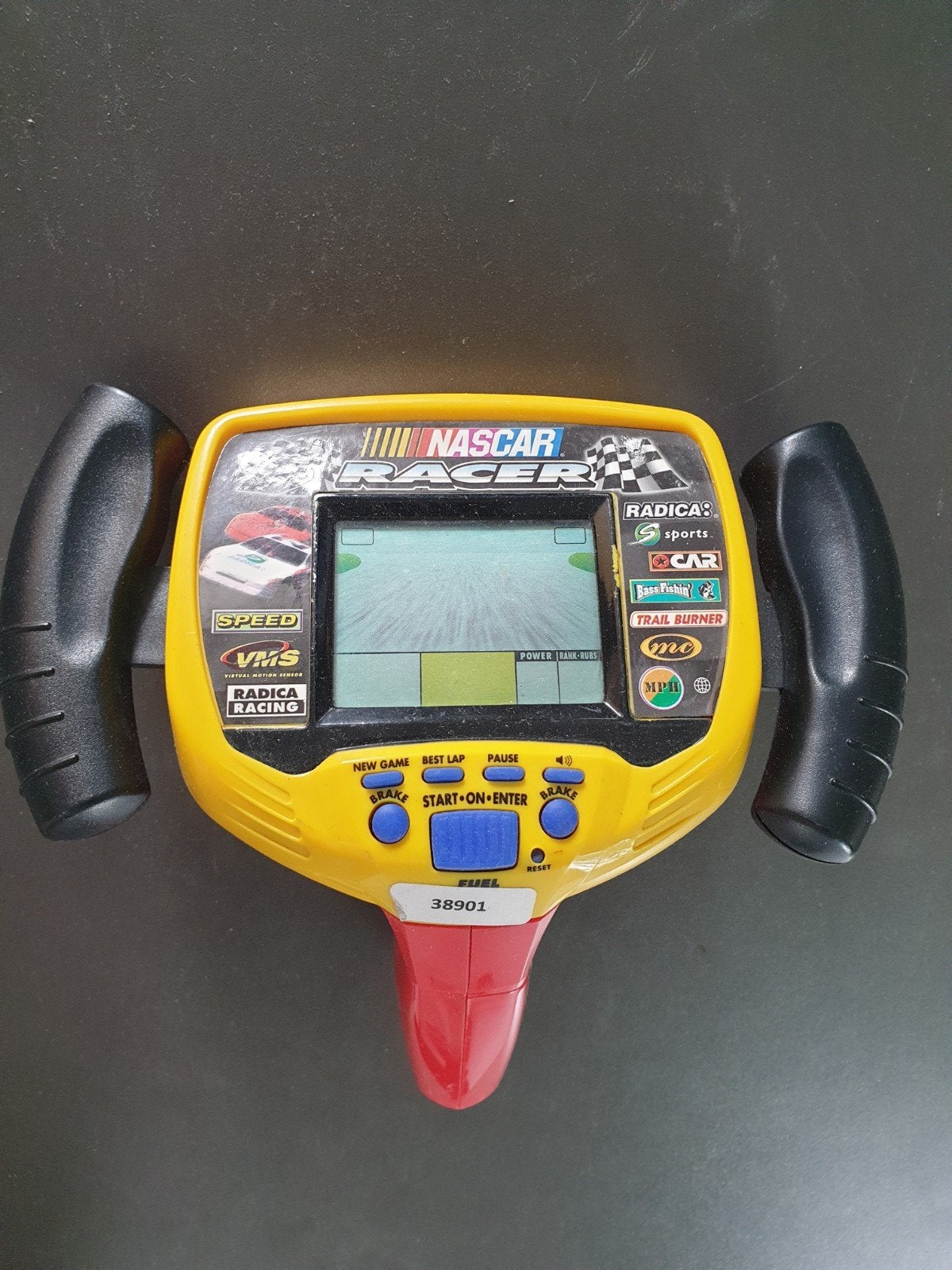 Radica NASCAR Racer Handheld Game - Vintage Raceplezier!, Spelcomputers en Games, Gebruikt, 1 speler, Racen en Vliegen, Ophalen of Verzenden