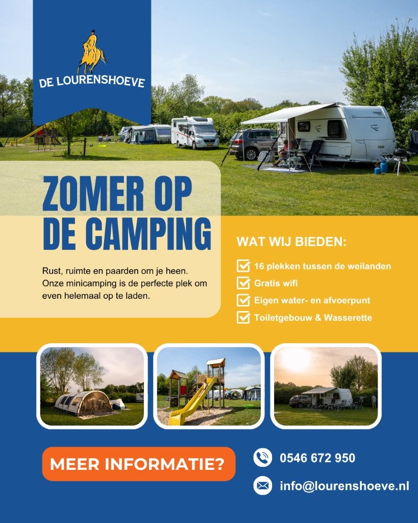 Kleine boeren Camping in Twente, Internet, Landelijk