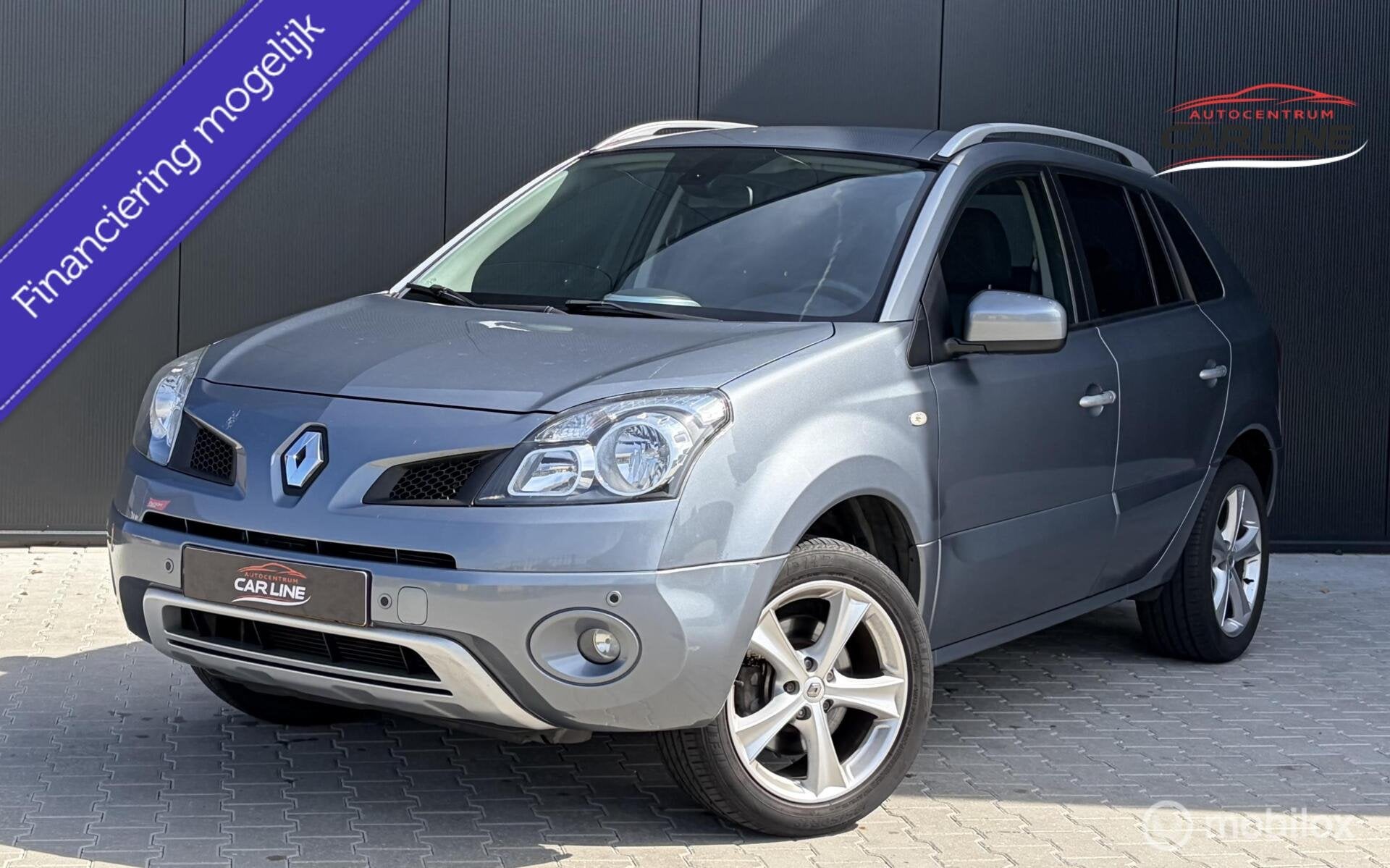 Renault Koleos 2.5 Dynamique Pack|NAP|Trek 2000KG|APK 2027|, Auto's, Voorwielaandrijving, Gebruikt, Zwart, 4 cilinders