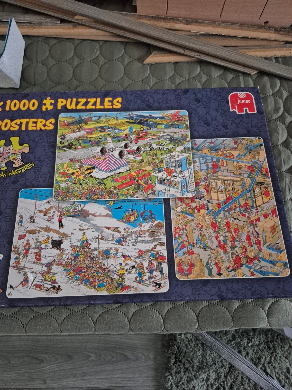 Jan van Haasteren puzzels 3x 1000