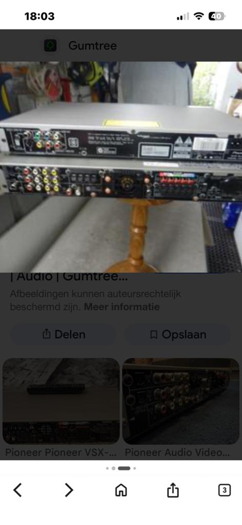 Pioneer, Gebruikt, Ophalen of Verzenden, Pioneer, 120 watt of meer