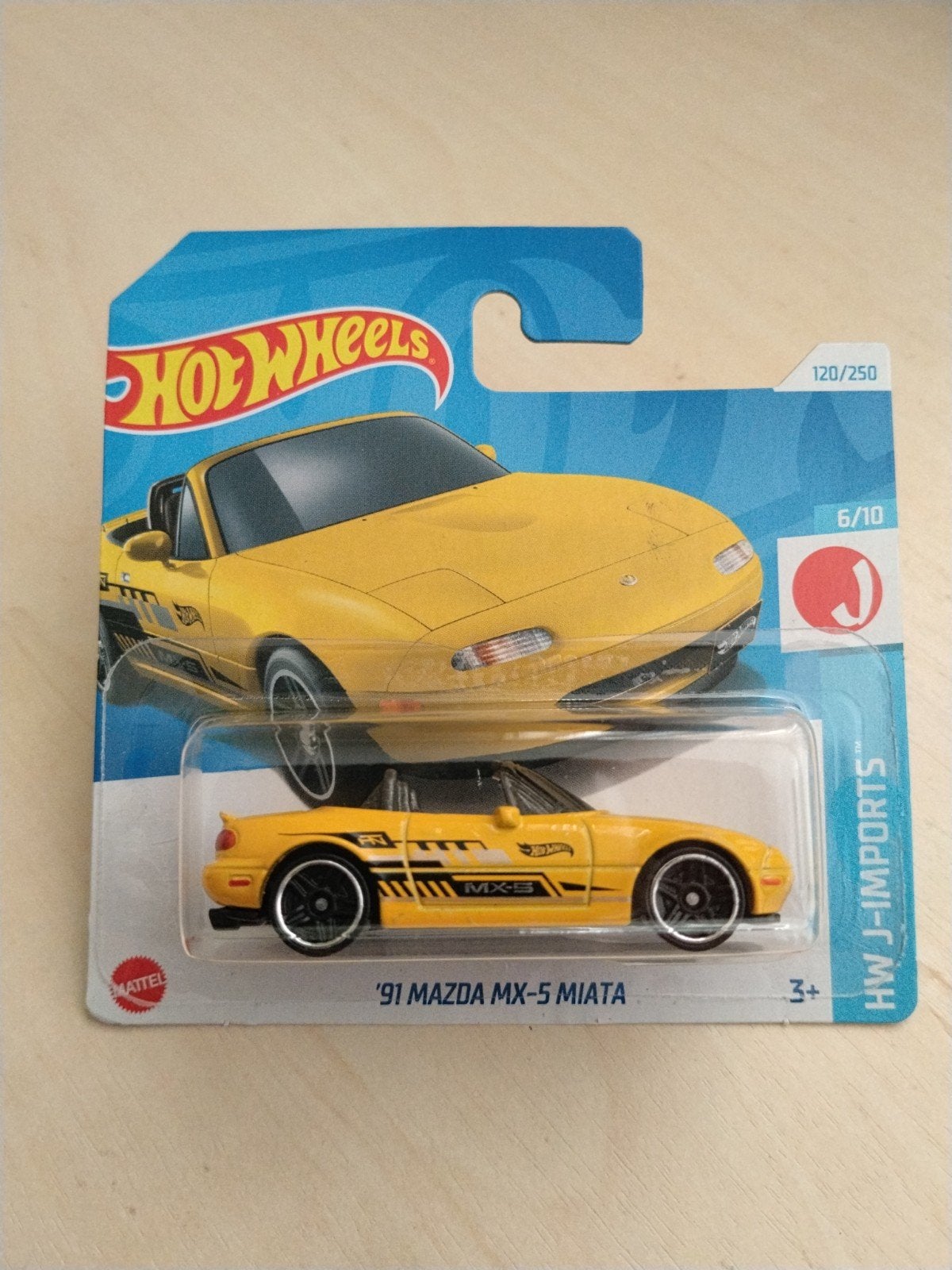 Hotwheels '91 Mazda mx-5 Miata hot wheels, Ophalen of Verzenden, Nieuw, Auto