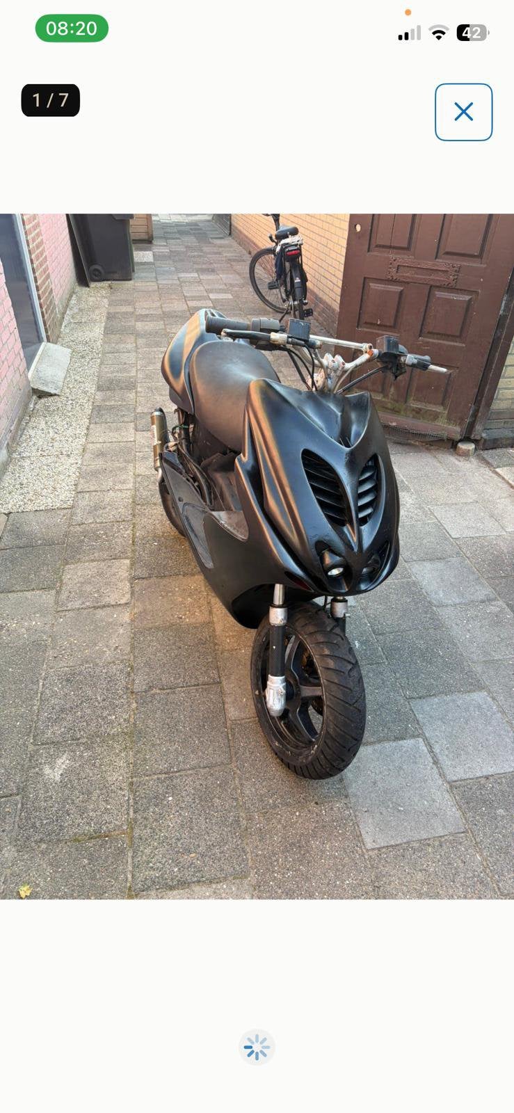 Aerox zonder 123 project, Fietsen en Brommers, Ophalen of Verzenden, Zo goed als nieuw, Tweetakt, Aerox
