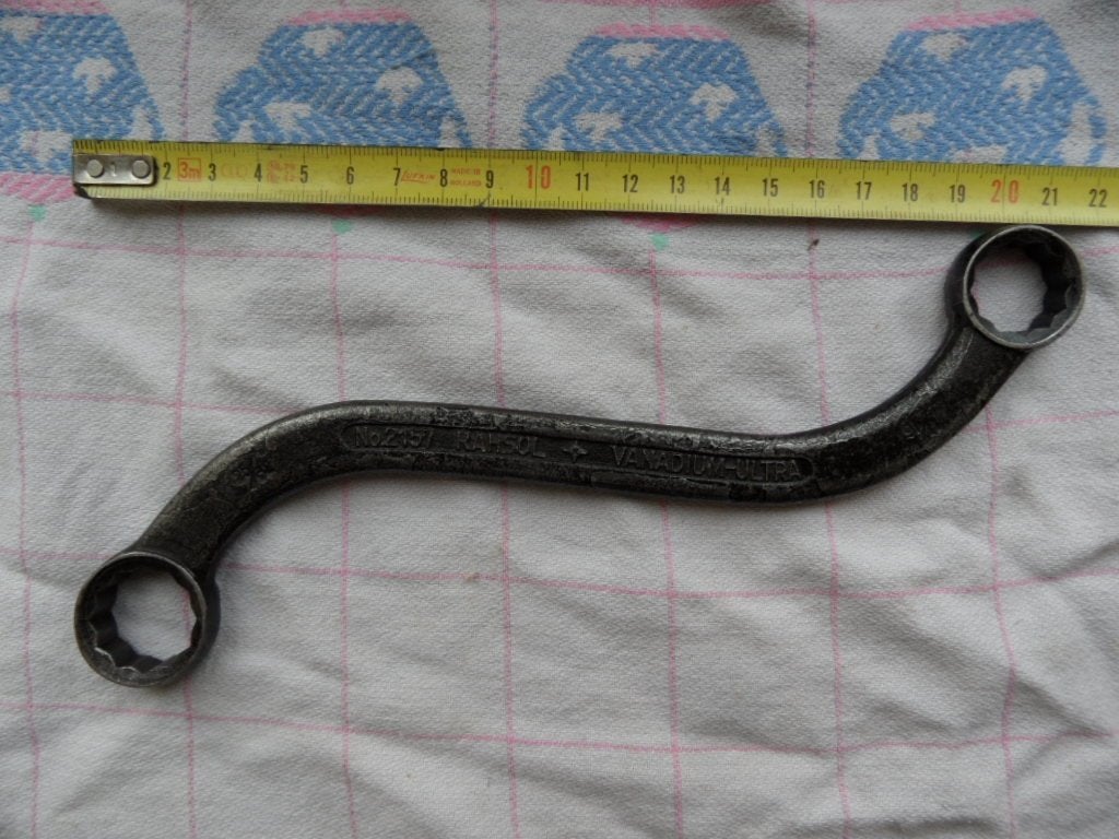 Rahsol No 2157 ringsleutel 11/16 25/32 (Gedore Solingen), Ophalen of Verzenden, Zo goed als nieuw