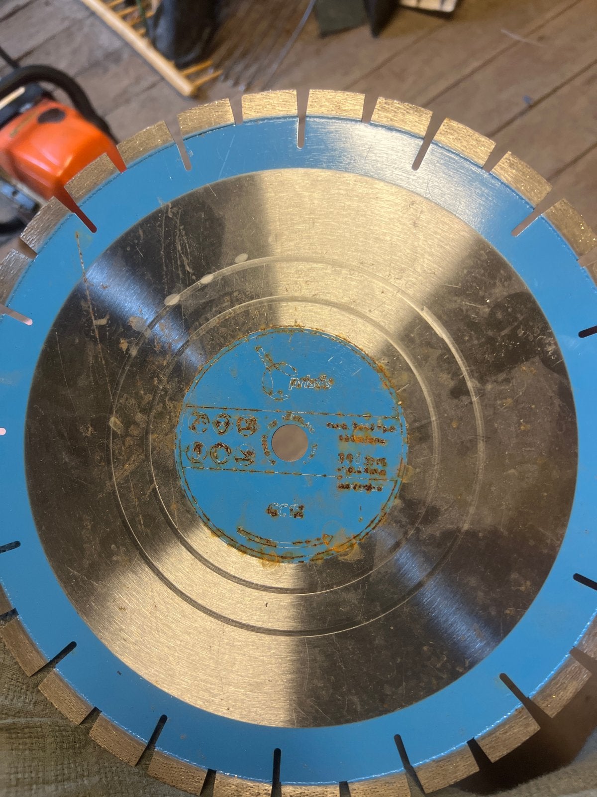 Diamantzaagblad voor diverse zaagklussen, Doe-het-zelf en Verbouw, Gereedschap | Zaagmachines, Ophalen of Verzenden, Gebruikt
