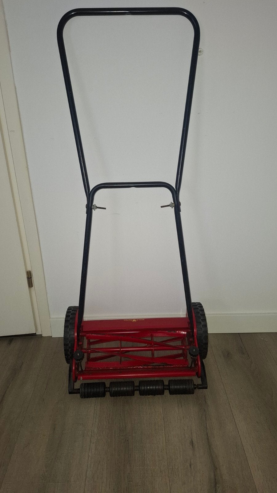 Wolf Garten Kooimaaier - 38 cm maaibreedte, messcherp, Ophalen, Wolf Garten, Handgrasmaaier, Zo goed als nieuw