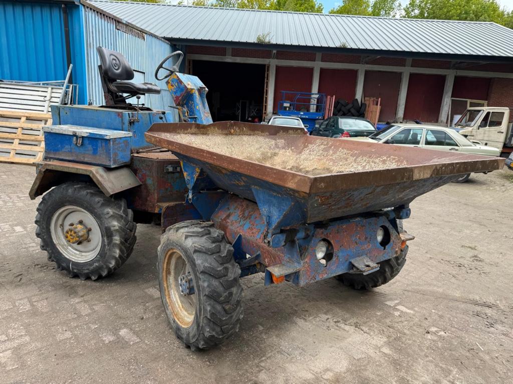 Bergmann Zelfrijzende Dumper - 3-zijdig kiepend, Ophalen