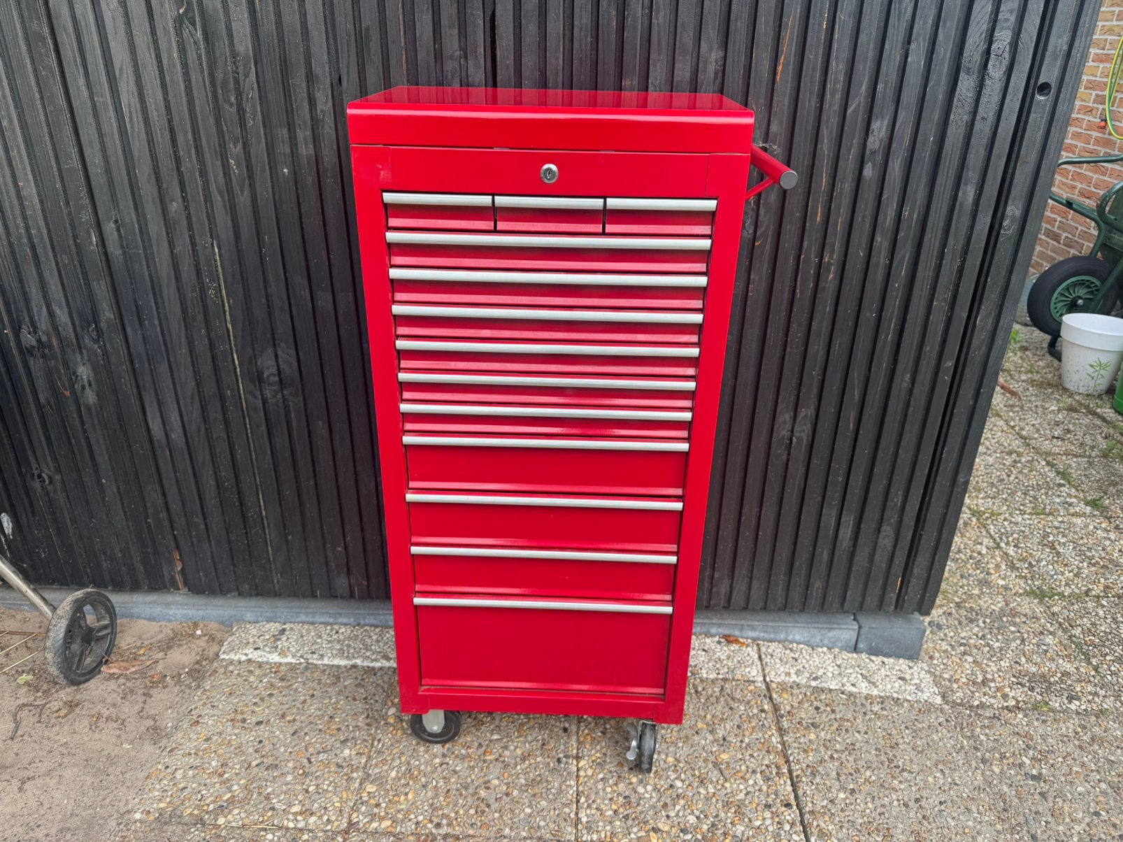 Gereedschapskist trolley 13 lades, Doe-het-zelf en Verbouw, Gereedschapskisten, Ophalen, Zo goed als nieuw
