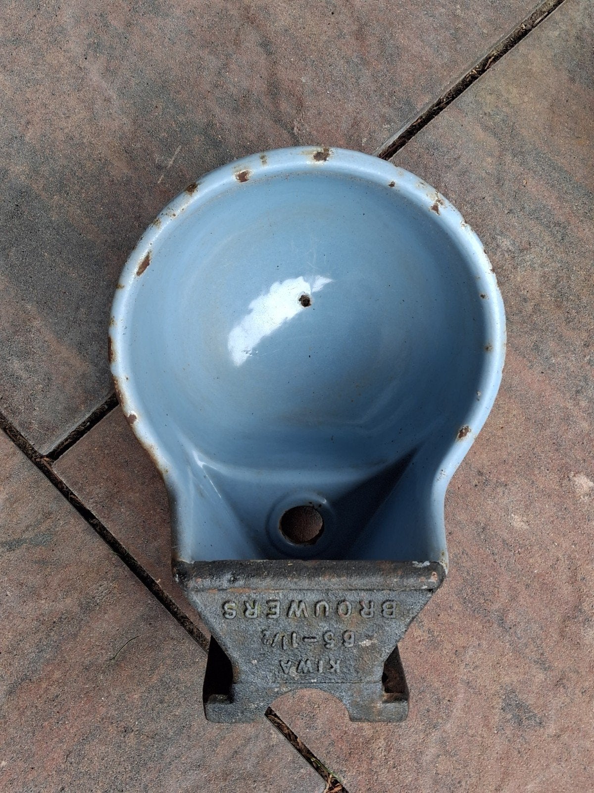 Antieke Koeiendrinkbak Brouwers - Vintage Landbouw, Ophalen of Verzenden
