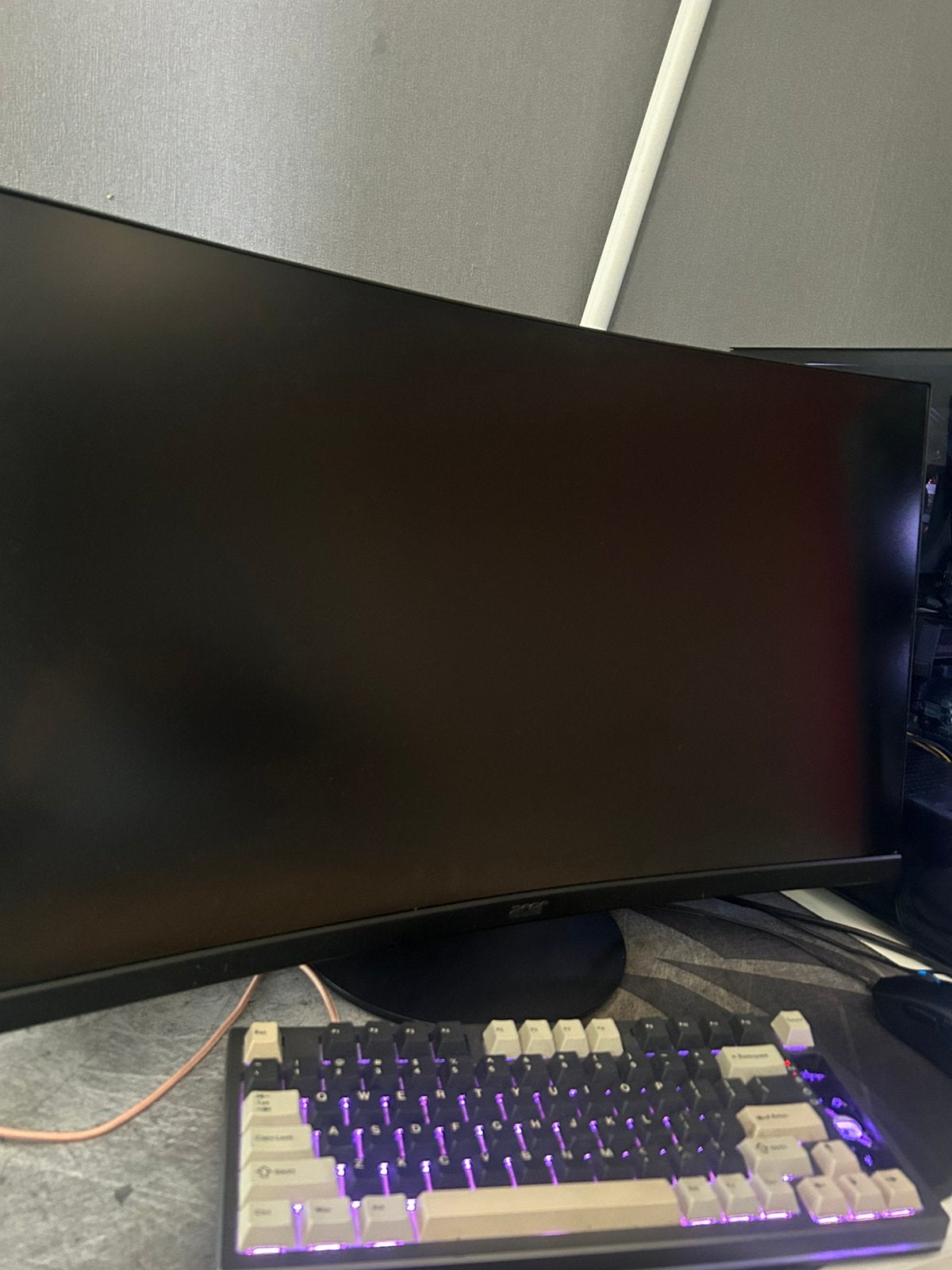 180 hz curved monior, Curved, VA, Zo goed als nieuw, 1 tot 2 ms