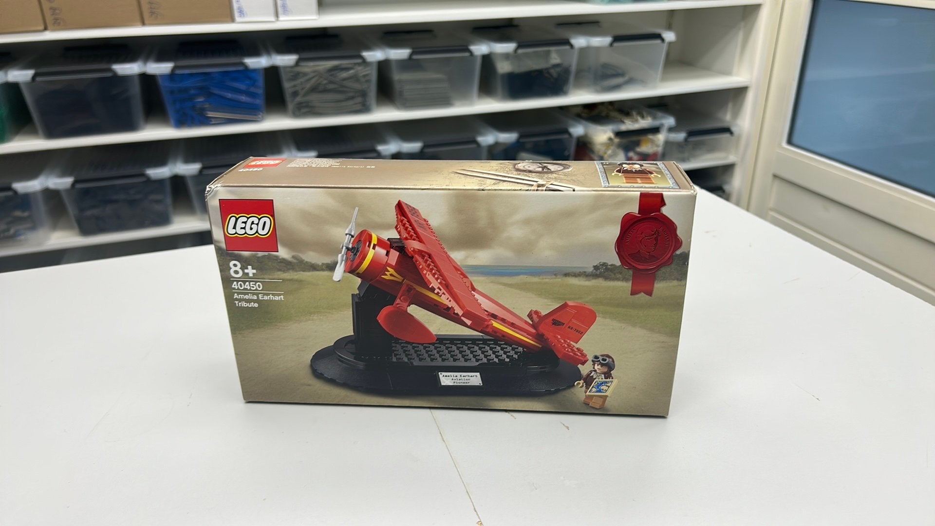 SB2996 Lego 40450 Amelia Earhart tribute NIEUW, Ophalen of Verzenden, Nieuw