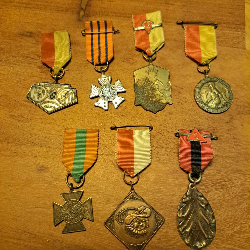 Collectie oude medailles, Ophalen of Verzenden, Overige materialen, Nederland
