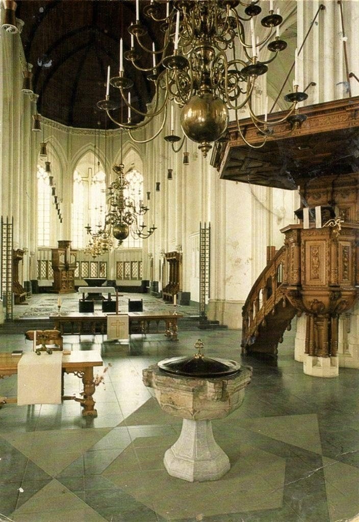 St. Stevenskerk Nijmegen - Lithurgisch Centrum en koor - 199, Ophalen of Verzenden, 1980 tot heden, Gelopen, Gelderland