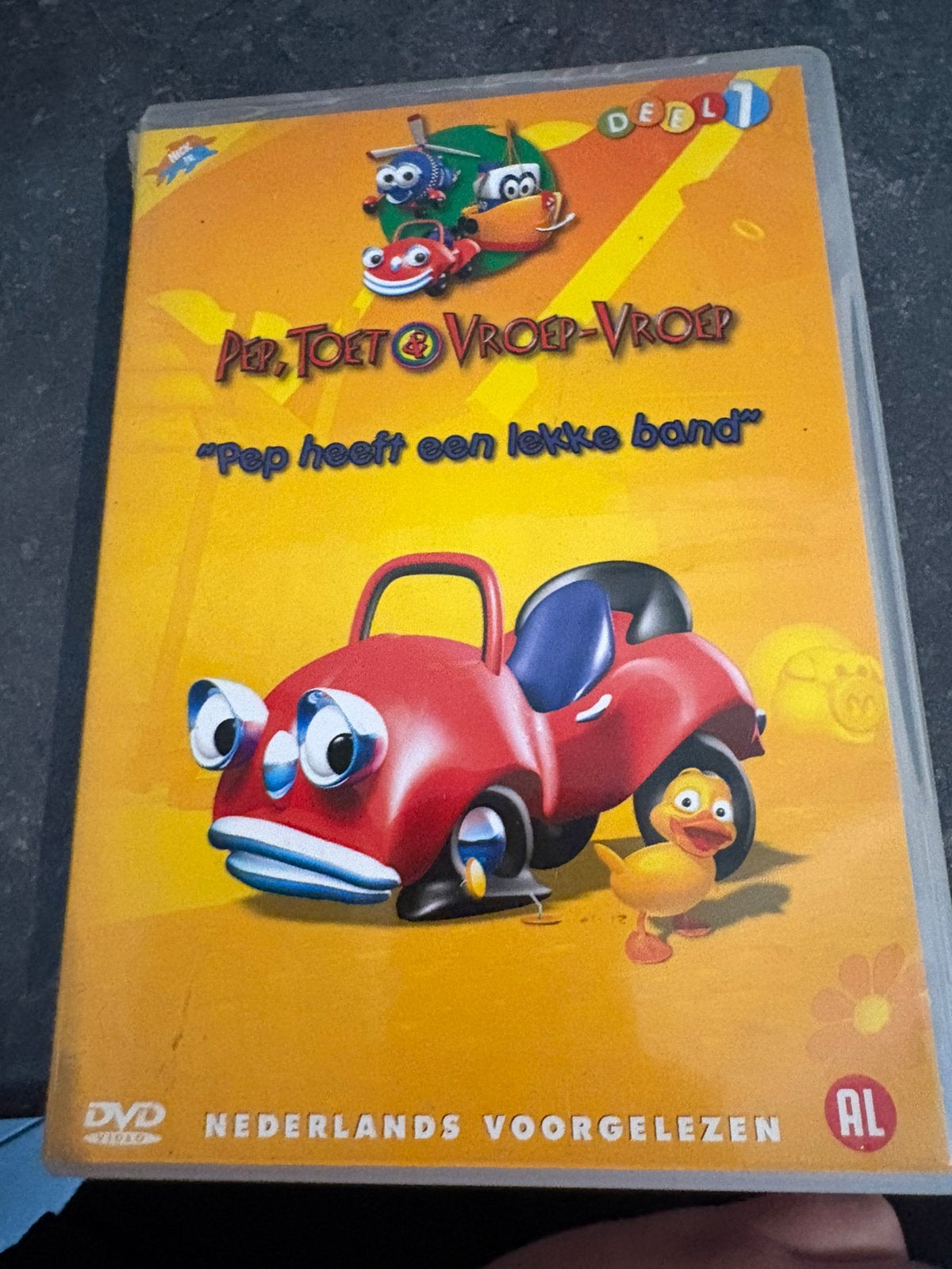 Pep, Toet & Vroem-Vroem: Pep heeft een lekke band DVD, Cd's en Dvd's, Gebruikt, Alle leeftijden, Ophalen of Verzenden, Tv fictie