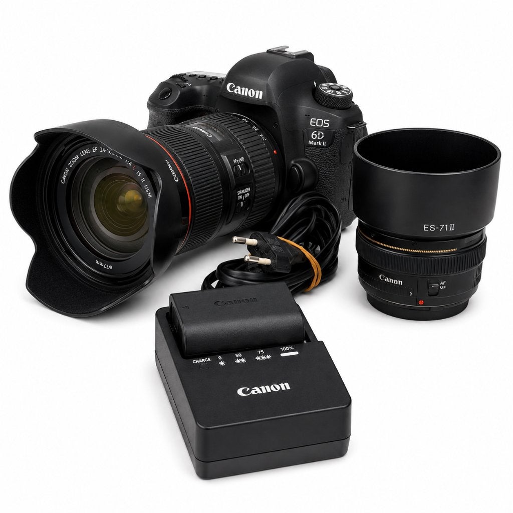 Canon EOS 6D Mark II + EF 16-35mm f/2.8L USM | Full-Frame, ., Nieuw, Ophalen of Verzenden, .