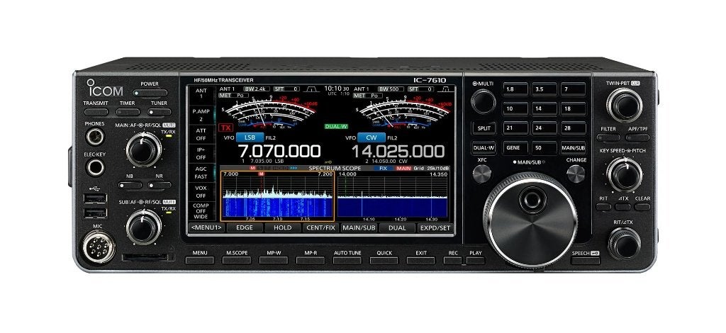 Icom IC-7610 V2 (2 weken oud), Ophalen of Verzenden, Zo goed als nieuw, Zender en Ontvanger