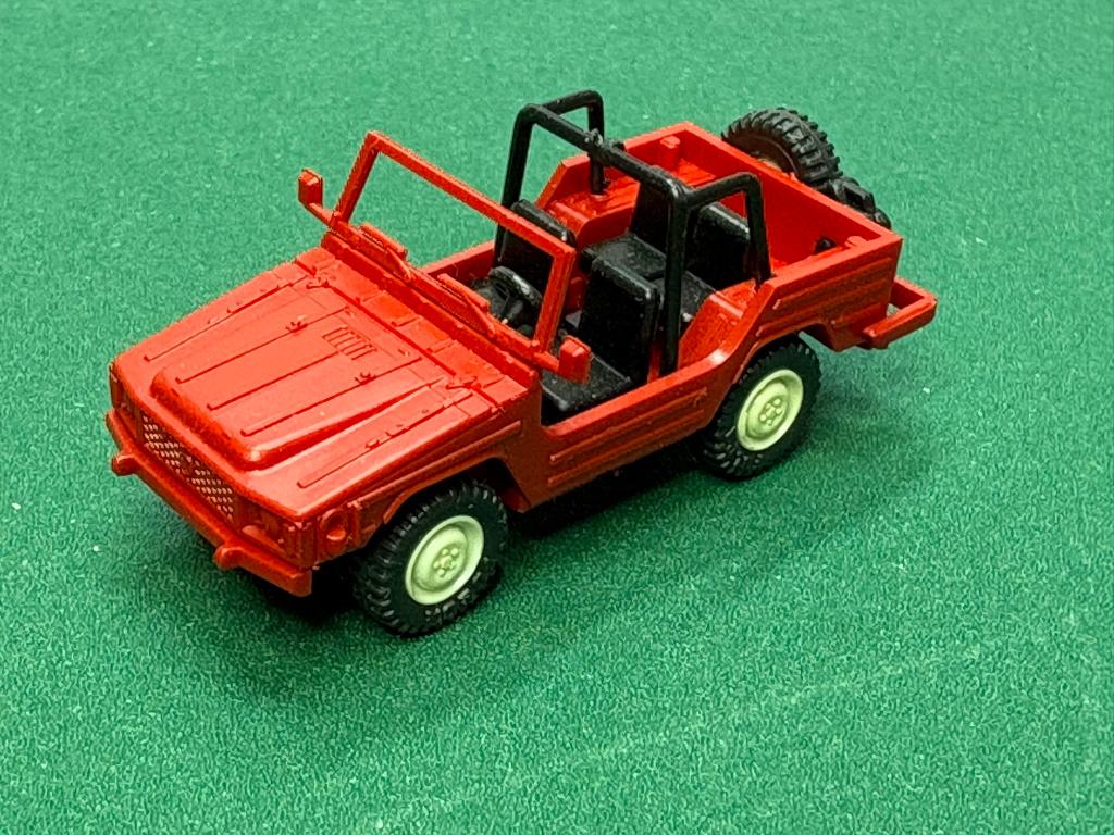 Roco Munga jeep brandweer IMG7277/8/9, Ophalen of Verzenden, Zo goed als nieuw, Auto, Roco