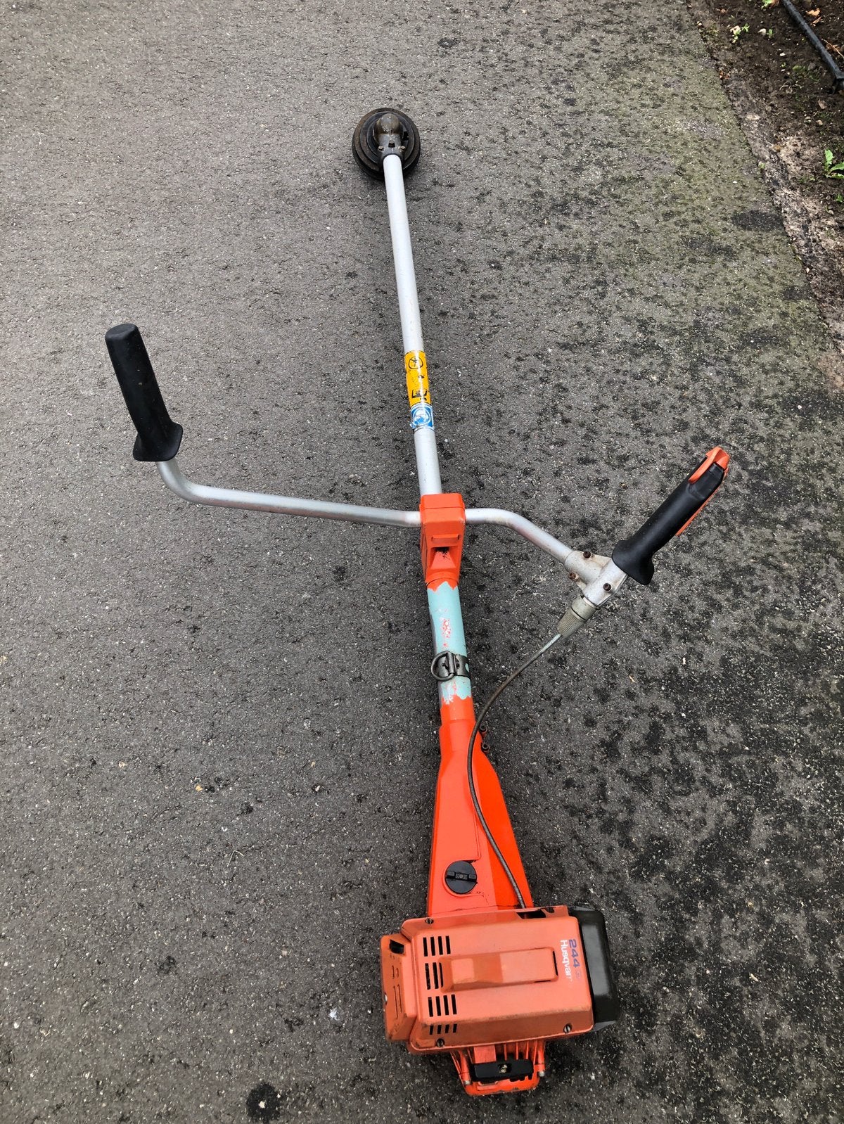 Husqvarna 244gx bosmaaier, Ophalen, Zo goed als nieuw, Benzine