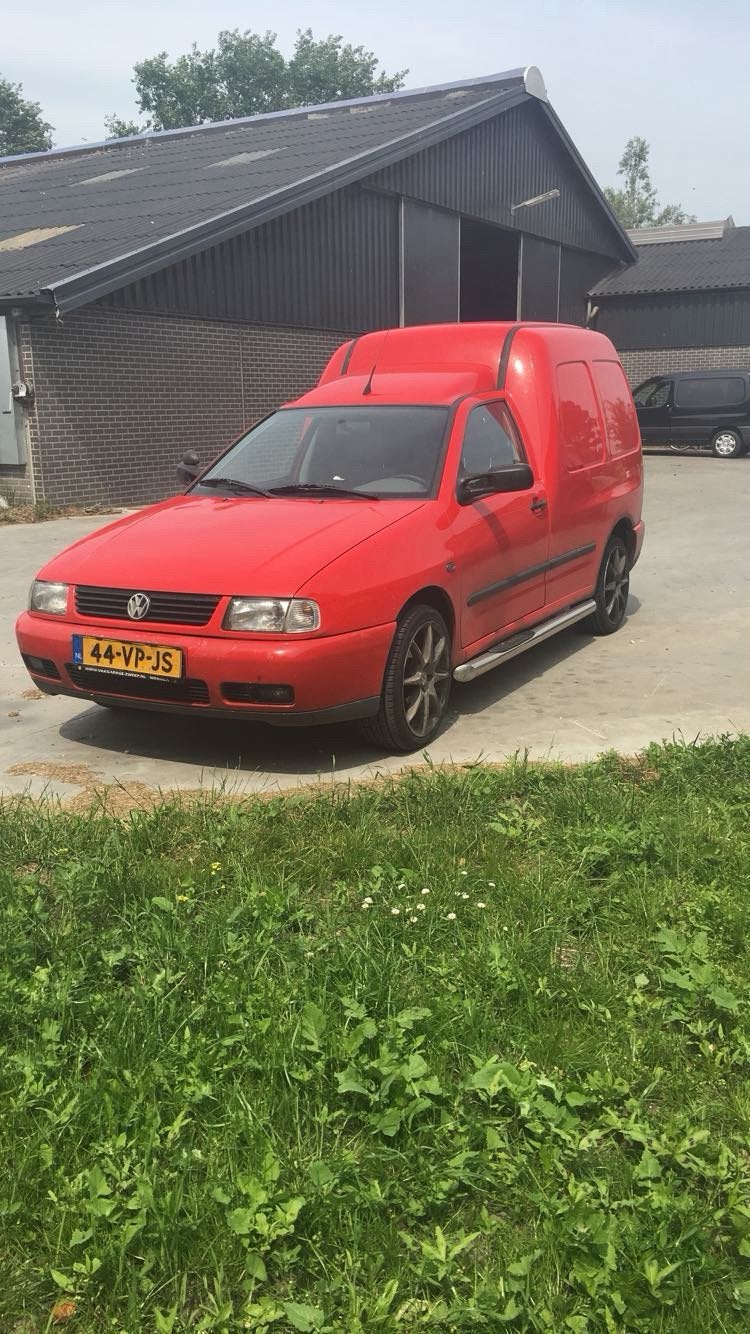 Gebruikte 17 inch velgen met banden - VW Caddy, Auto-onderdelen, Ophalen, Gebruikt, 17 inch, Banden en Velgen