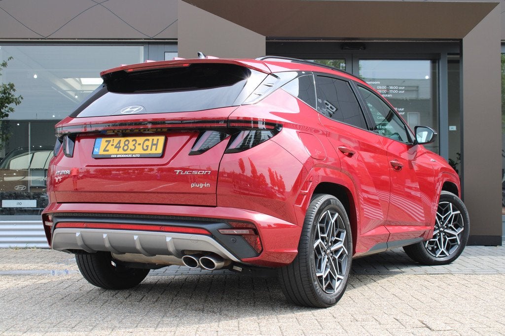 Hyundai TUCSON 1.6 T-GDI PHEV N Line 4WD, Auto's, Hyundai, Gebruikt, Euro 6, 4 cilinders, Origineel Nederlands