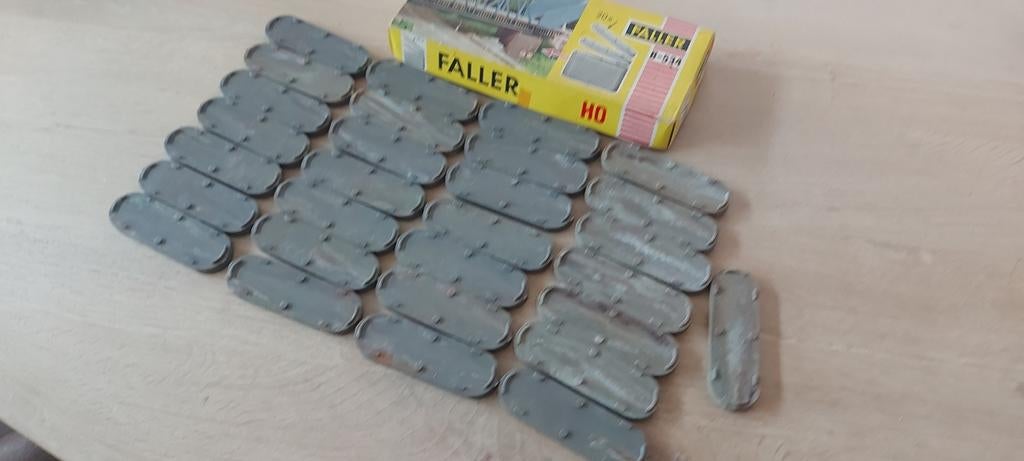 25 Faller brugpeilers in een perfecte staat en in ovp, Hobby en Vrije tijd, Modeltreinen | H0, Ophalen of Verzenden, Zo goed als nieuw