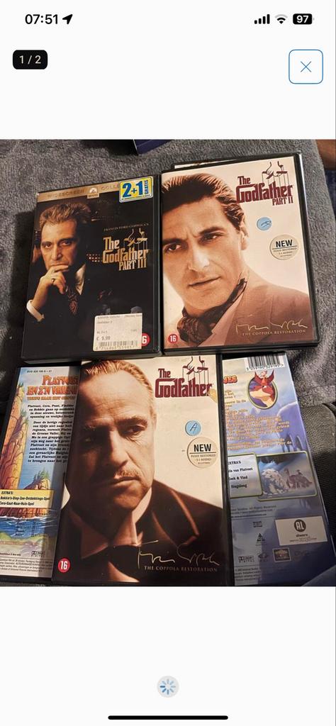 The Godfather Trilogie DVD Boxset - Coppola Restoratie, Cd's en Dvd's, Dvd's | Thrillers en Misdaad, Maffia en Misdaad, Vanaf 16 jaar